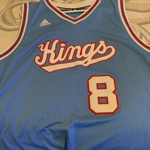 Throwback Adidas Rudy Gay Kings Jersey
